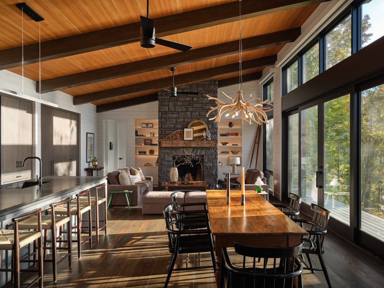 Big Clear Lake Cottage Michael Preston Design